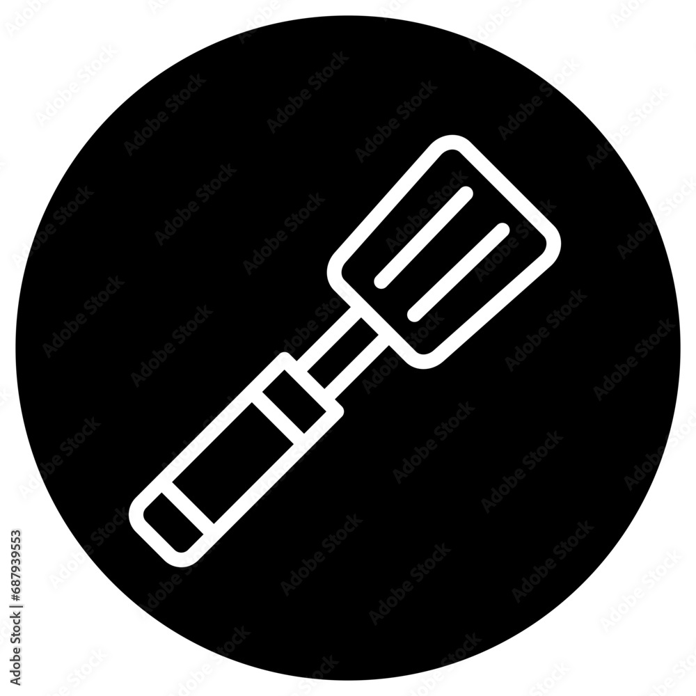 Spatula Vector Icon Design Illustration Spatula Vector Icon Design Illustration
