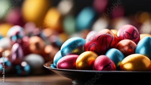 Easter Eggs Nest Knitted Bunny Egg  HD  Background Wallpaper  Desktop Wallpaper