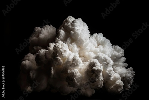Cotton Skies Whimsical Clouds Resembling Clumps of White Cotton in a Striking Display