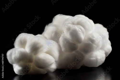 Cotton Ball Skies Round and Soft Clouds Resembling Cotton Balls Against a Serene Backdrop