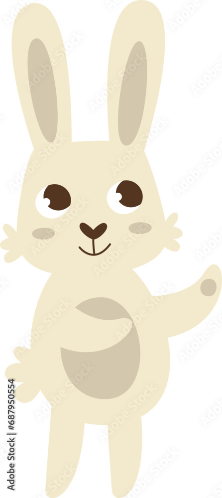 Fototapeta premium Rabbit Animal Icon