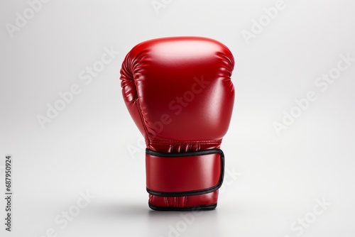 boxing glove, on an isolated white background, Generative AI © Box Milk