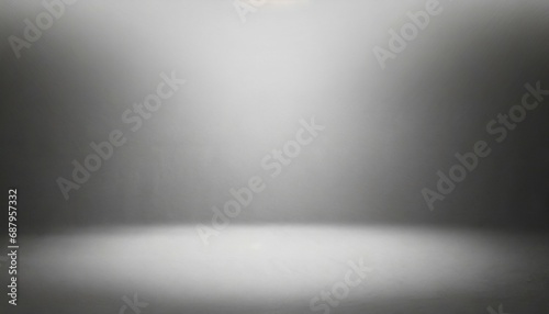 grey gradient abstract background gray room studio background dark tone for used background or wallpaper photo