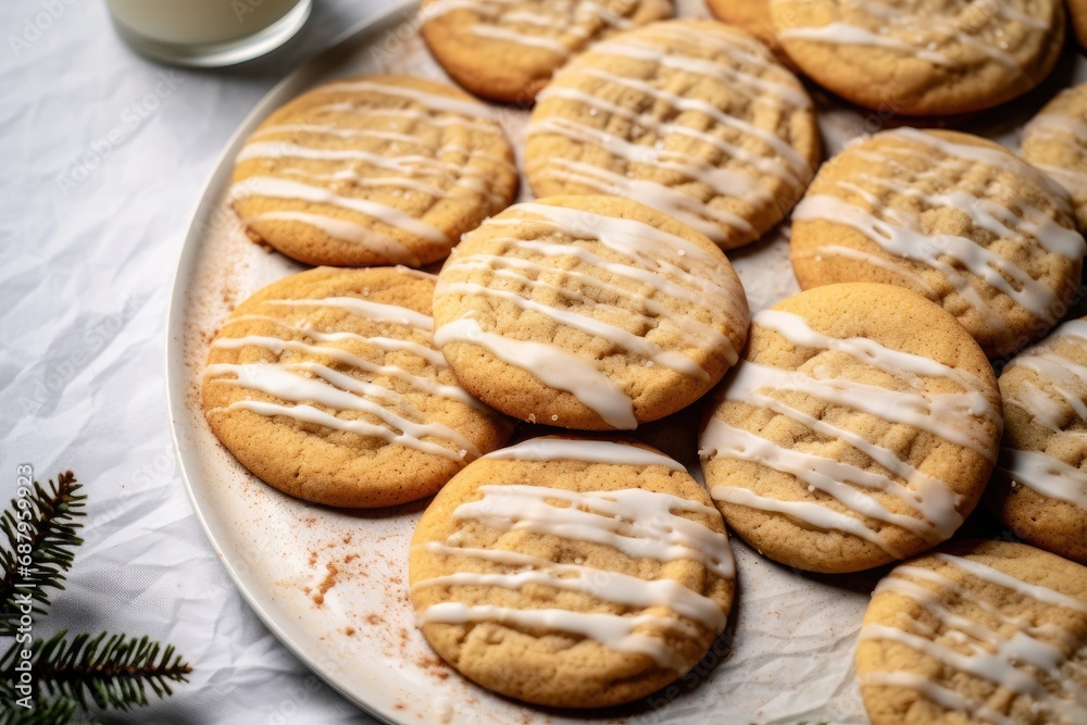 Eggnog Snickerdoodles, Eggnog Thumbprint Cookies, Eggnog Sugar Cookies, Eggnog Gingerbread Cookies, Eggnog White Chocolate Chip Cookies, Eggnog Shortbread Cookies, Eggnog Biscotti