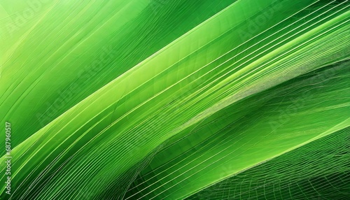 horizontal bright green abstract background
