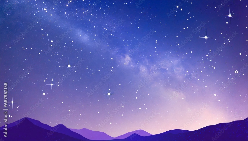 night sky and universe galaxy background image created by generative ai