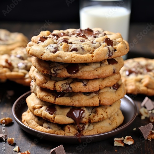 biscuit chocolate chip cookies