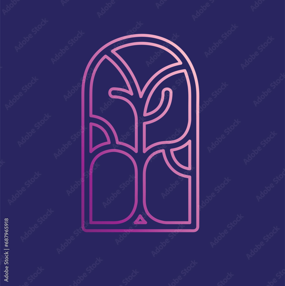 vector of random abstract logo idea