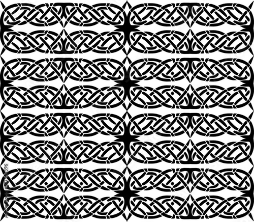 Wikinger und Kelten - Symbolik und nordische Knoten - Hintergrund Textur