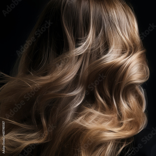 Balayage Radiance: A Stunning Hair Transformation on a Black Canvas