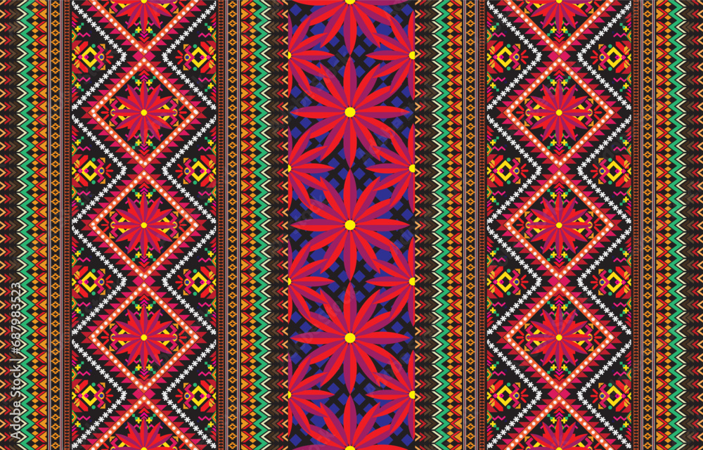 Seamless Textures with ethnic patterns. Navajo geometric abstract print. Decorative decoration with a rustic feel. The design is inspired by Native Americans. Seamless Textures with ethnic patterns. Navajo geometric abstract print. Decorative decoration with a rustic feel. The design is inspired by Native Americans.