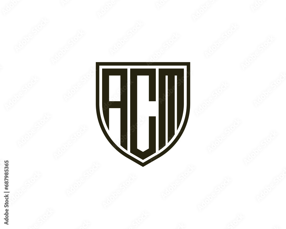 ACM logo design vector template ACM logo design vector template