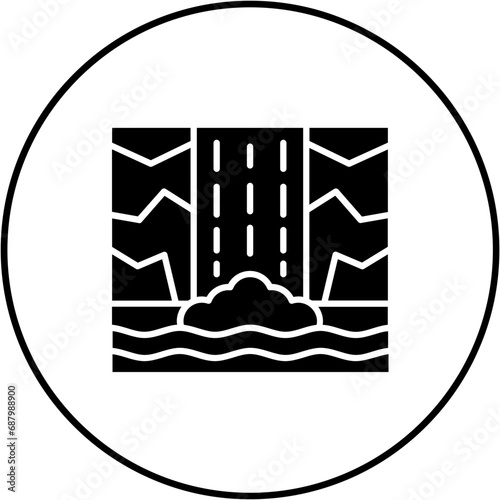 Waterfall Icon