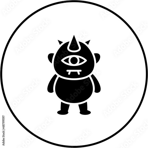 Cyclop Monster Icon