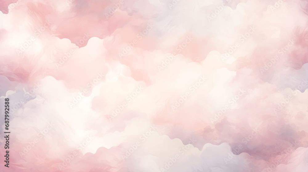 Blurred Clouds in the Sky