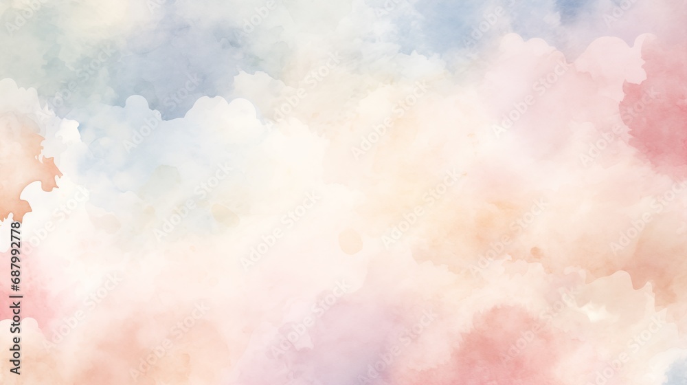 Pink and Blue Cloudy Sky Pink and Blue Cloudy Sky