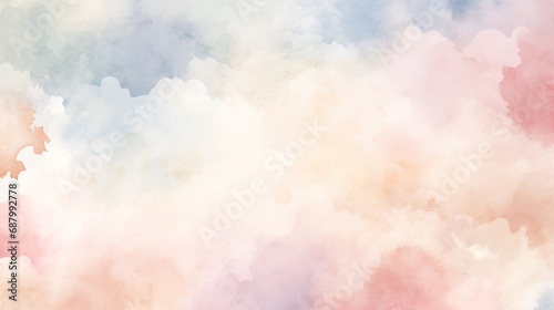 Pink and Blue Cloudy Sky