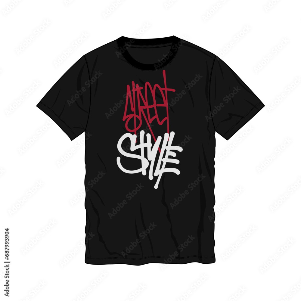 Street style typography t shirt print design vector illustration Street style typography t shirt print design vector illustration
