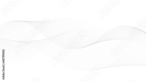 Vector Illustration of the gray pattern of lines abstract background. 