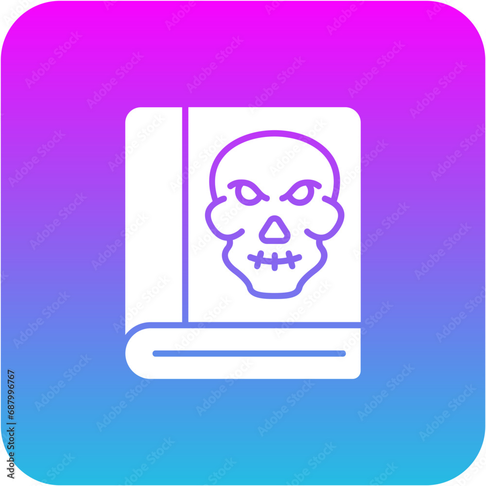 Halloween Book Icon Halloween Book Icon