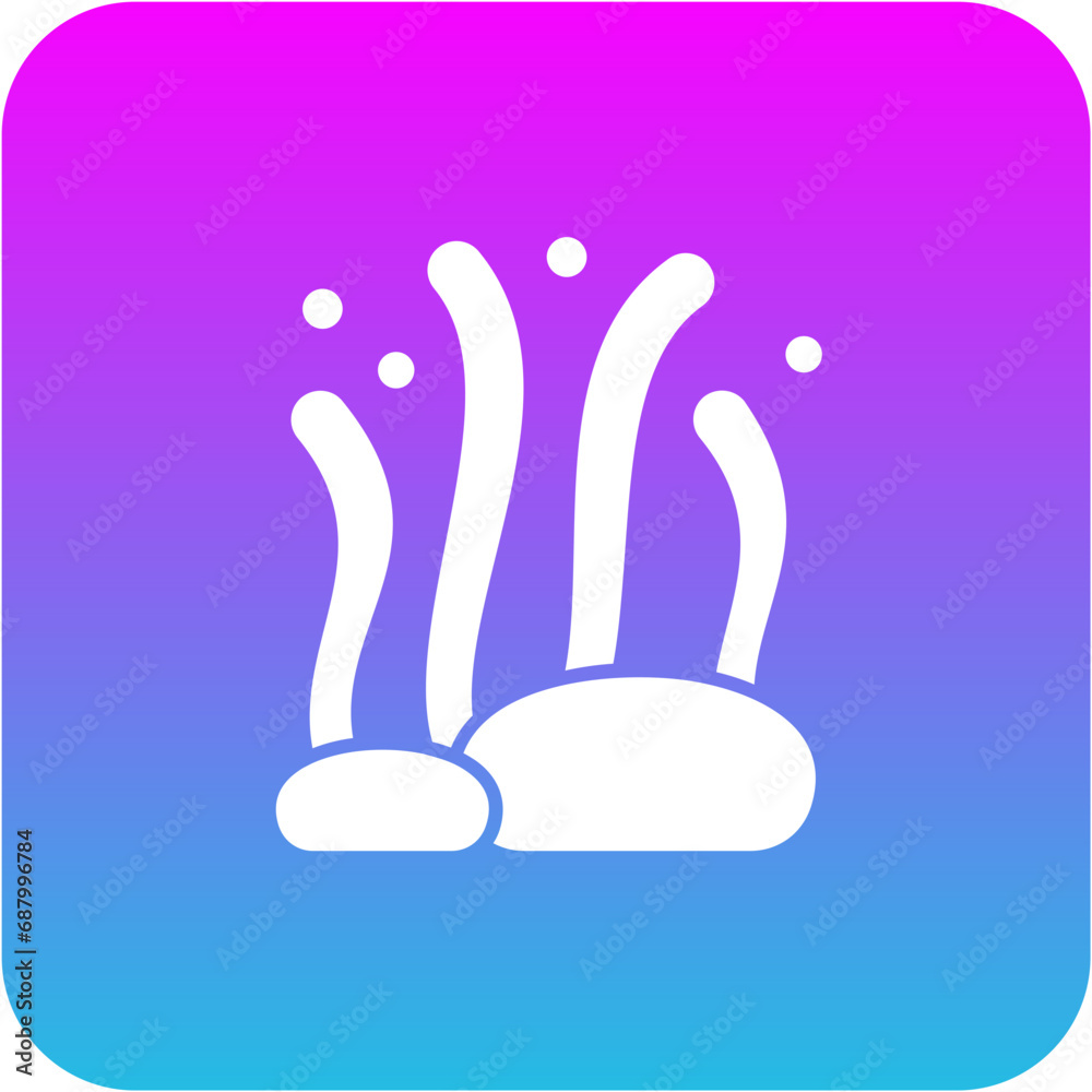 Fototapeta premium Seaweed Icon