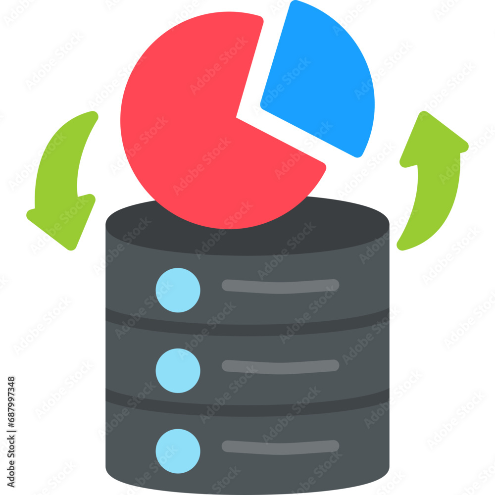 Obraz premium Server Icon