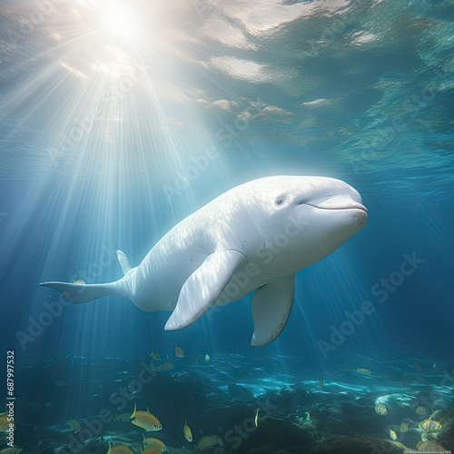 Beluga Whale © trimiati