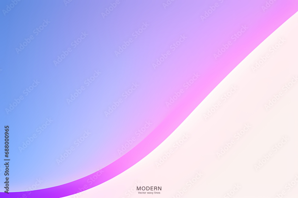 Abstract Light Purple Background. colorful wavy design wallpaper. creative graphic 2 d illustration. trendy fluid cover with dynamic shapes flow.