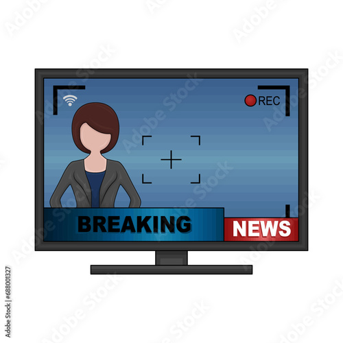 breaking news illustration 