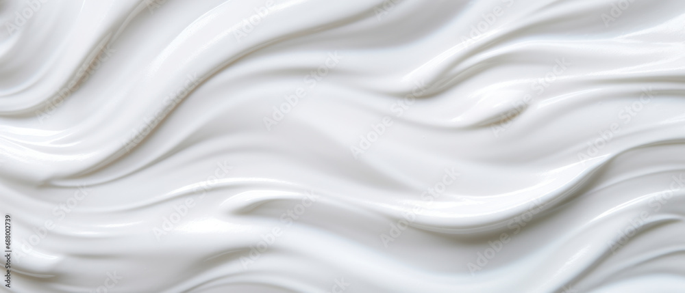 Velvety yogurt texture in detail, epitome of dairy creaminess. Velvety yogurt texture in detail, epitome of dairy creaminess.