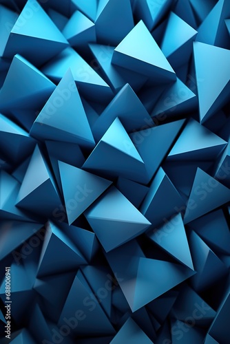Abstract Triangle Background. 3D Triangles. Modern Wallpaper. Wallpapers for the screen of your phone, tablet, computer.