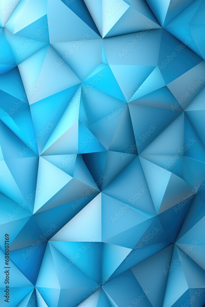 Fototapeta premium Abstract Triangle Background. 3D Triangles. Modern Wallpaper. Wallpapers for the screen of your phone, tablet, computer.
