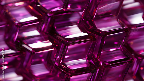 Hexagonal background. Reali...