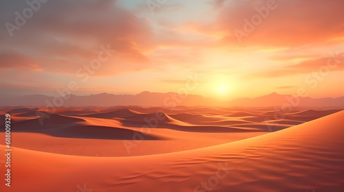 sunset in the desert © 1_0r3