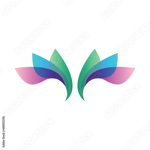abstract colorfull logo design