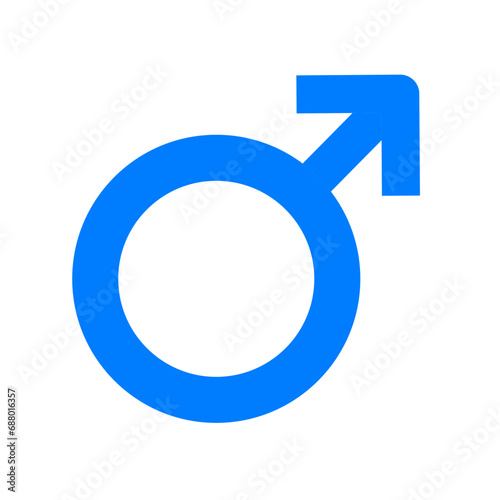 man icon vector with simple design.male icon