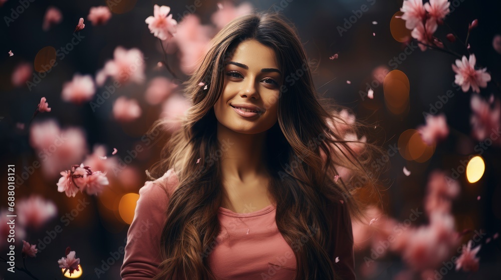 Beautiful Young Woman Hyacinth Flowers, HD, Background Wallpaper, Desktop Wallpaper Beautiful Young Woman Hyacinth Flowers, HD, Background Wallpaper, Desktop Wallpaper