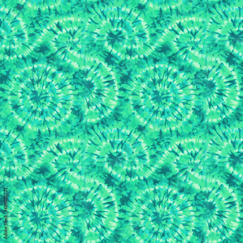 Seamless Shibori Print pattern and tie-dye textile Shibori allovers pattern design