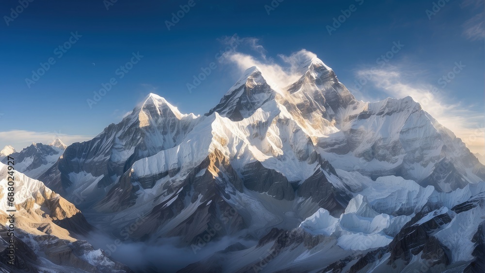 Mountain Everest landscape background photo