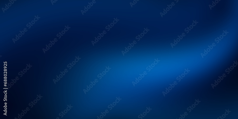 Blue gradient background, abstract illustration of deep water
