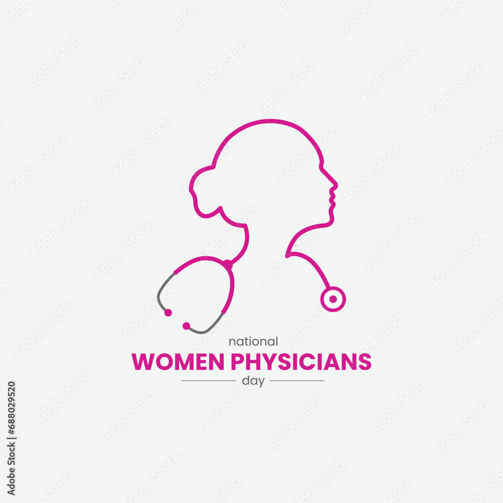 National Women Physicians Day. Physicians day concept. Nurse day concept. Nurse Practitioner week. 