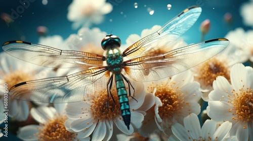 Beautiful Dragonfly Color On Dry Twigs, HD, Background Wallpaper, Desktop Wallpaper © Moon Art Pic