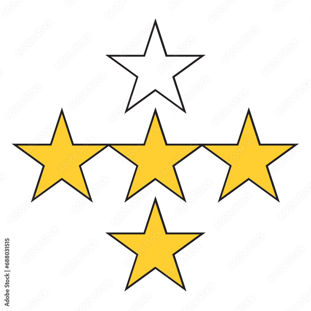Rating Stars Icon