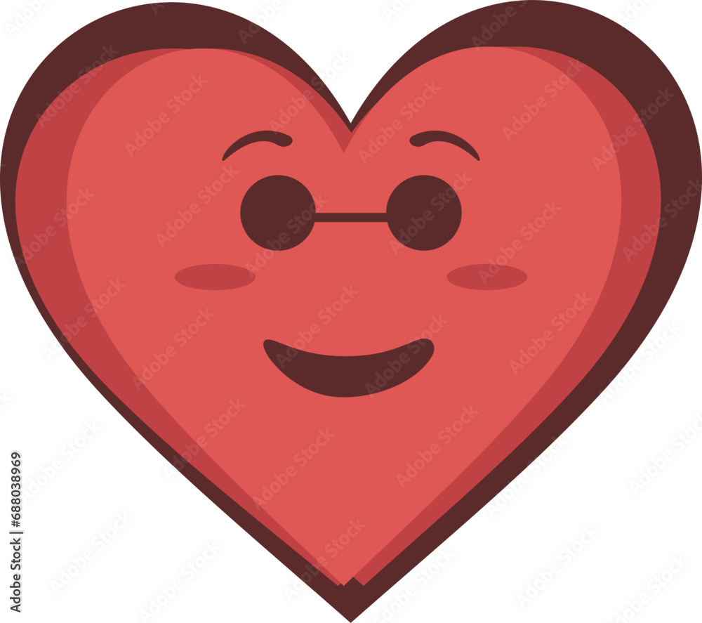 Emoticon Character Heart