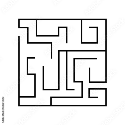 Simple Square Maze