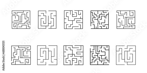 Simple Square Maze photo