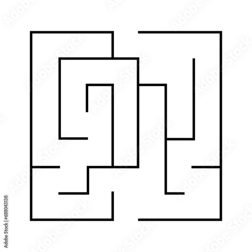 Simple Square Maze