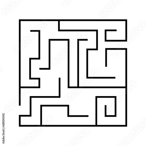 Simple Square Maze