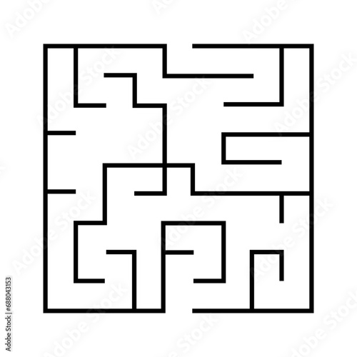 Simple Square Maze