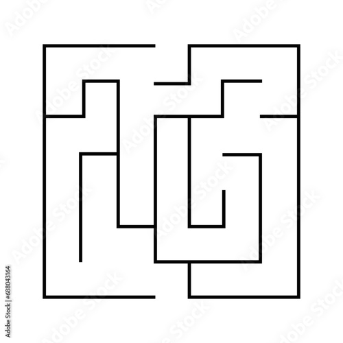 Simple Square Maze